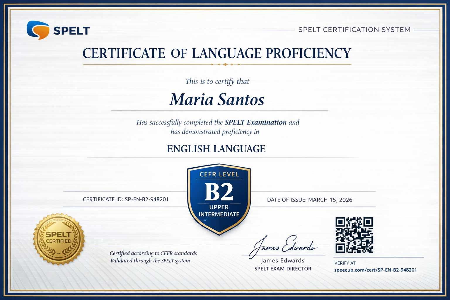 Certification